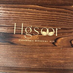 Hgsoor Cocktail Smoker Kit - Wooden Box